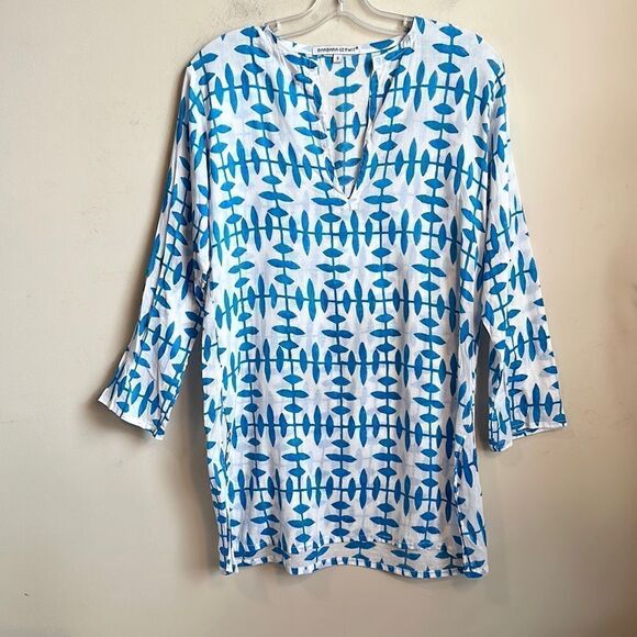 Barbara Gerwit Cotton Tunic Top S - Picture 1 of 9
